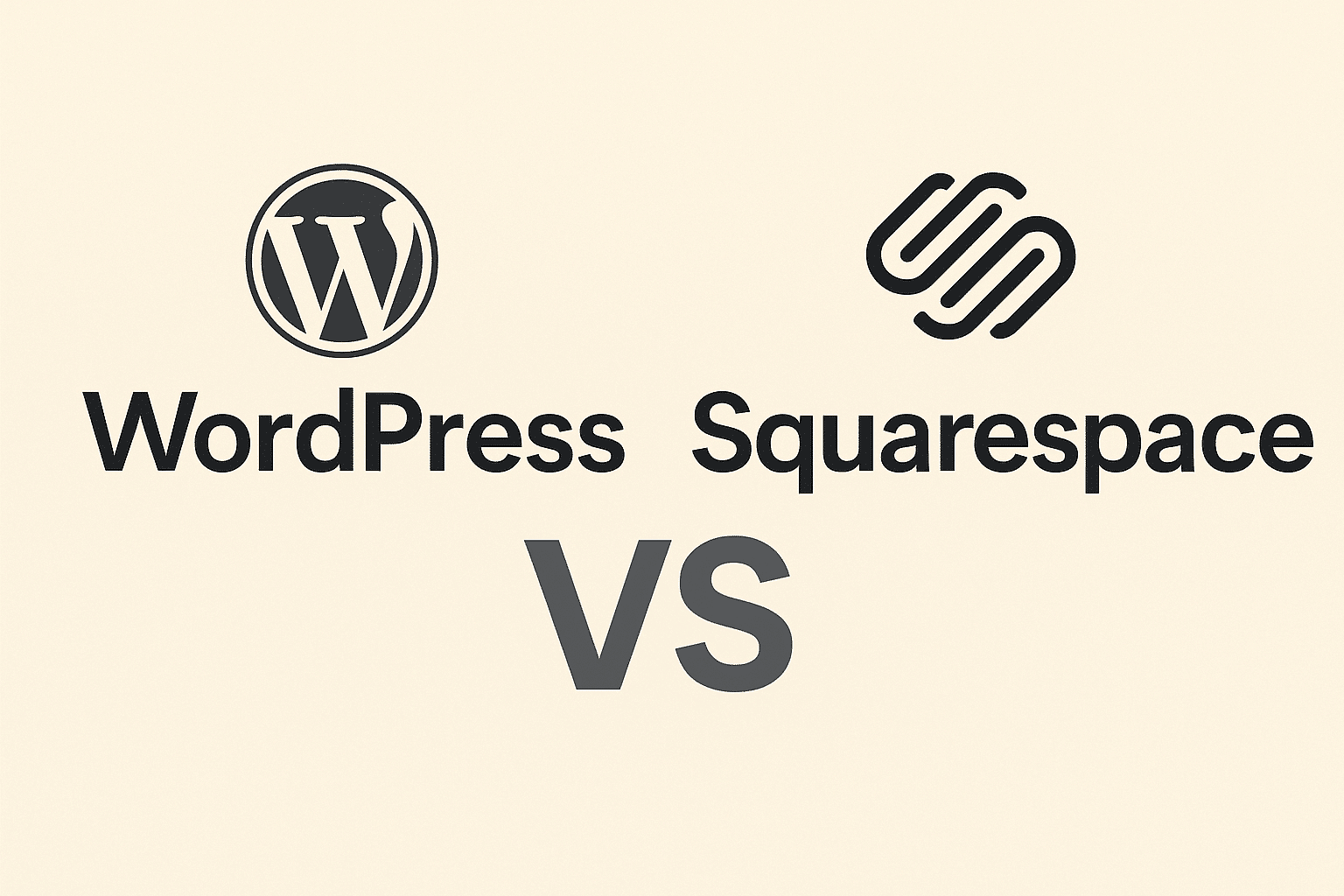 WordPress vs Squarespace